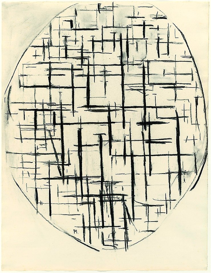 Mondrian - imitator of - Church Façade