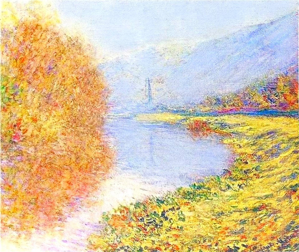 Claude Monet, Autumn at Jeufosse, W.911