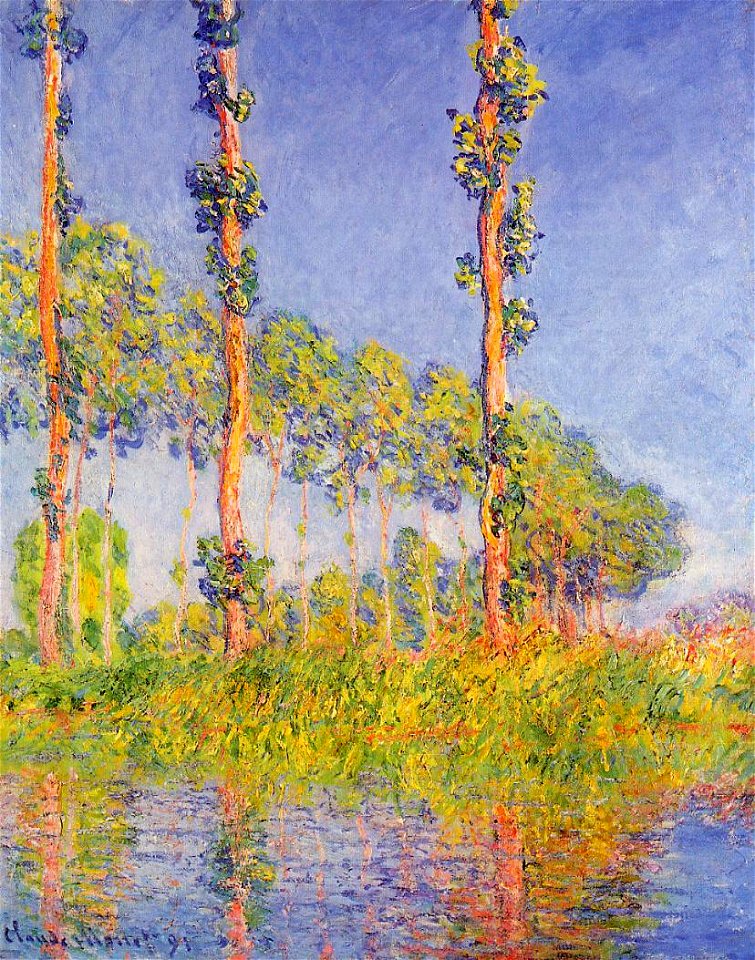 Monet three-trees-autumn-effect W1306