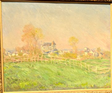 Monet w1060 view of vernon