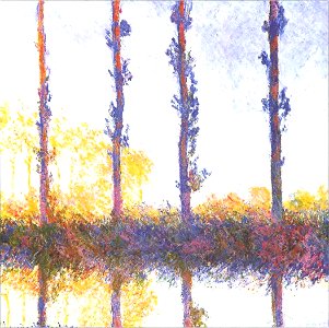 Monet - Pappeln