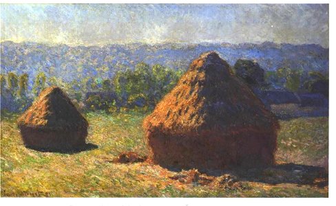 Monet - Haystacks in the late summer