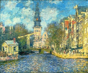 Monet 1874 The Zuiderkerk