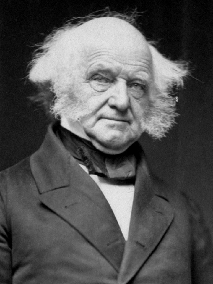 Martin Van Buren by Mathew Brady c1855-58 (cropped)