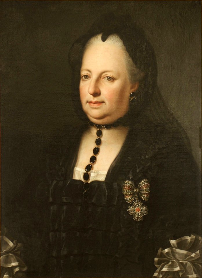 Anton von Maron - Maria Theresa (ca. 1772, Schloss Schönbrunn)