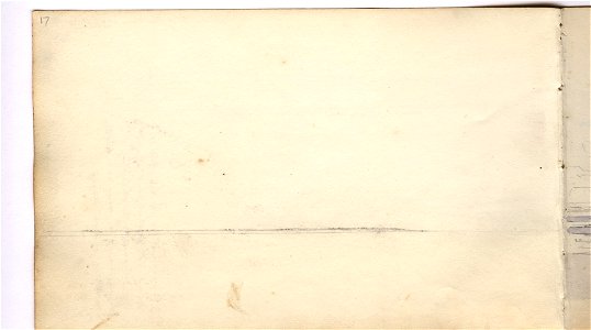 Martens, Mouth of the Santa Cruz River, Coast of Patagonia (image 27, page 17v)