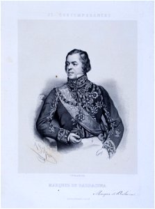 Marquez de Barbacena - Litografia