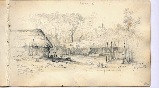 Martens, Cottages at Chiloé black with smoke (image 32, page 20r)