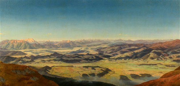 Markus Pernhart Panorama der Koralpe 1867 4