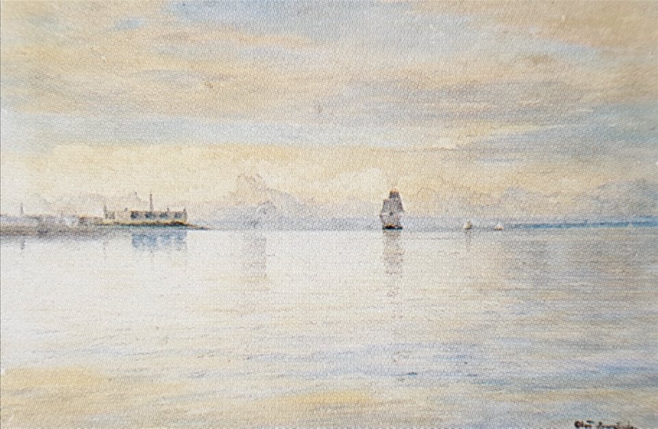 Motiv från Öresund x Olof Krumlinde