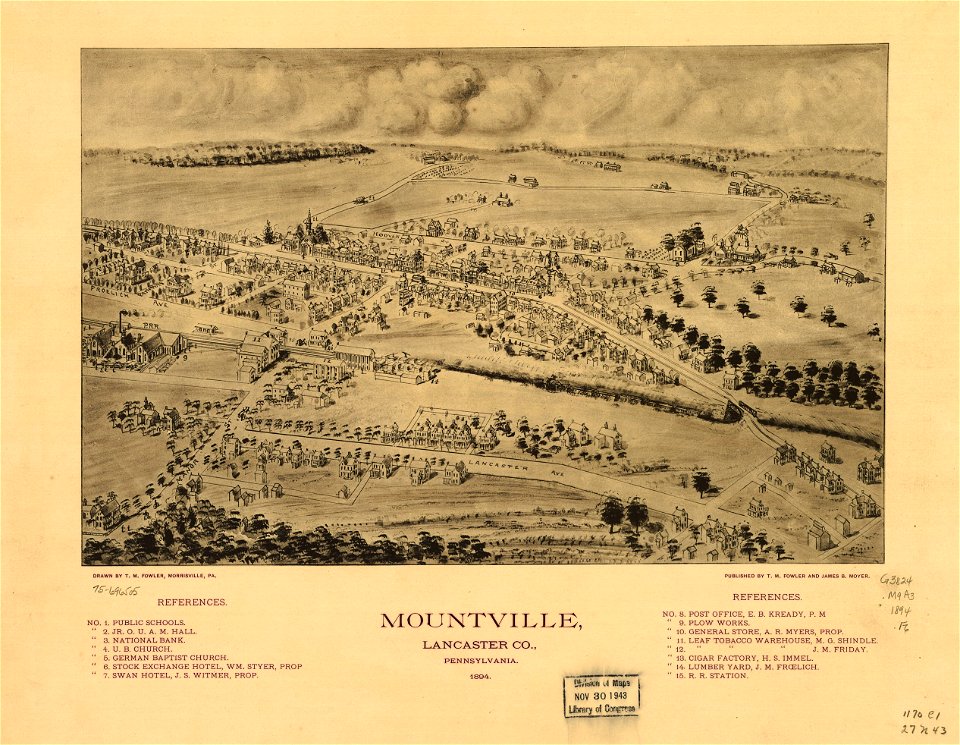 Mountville, Lancaster Co., Pennsylvania 1894. LOC 75696505