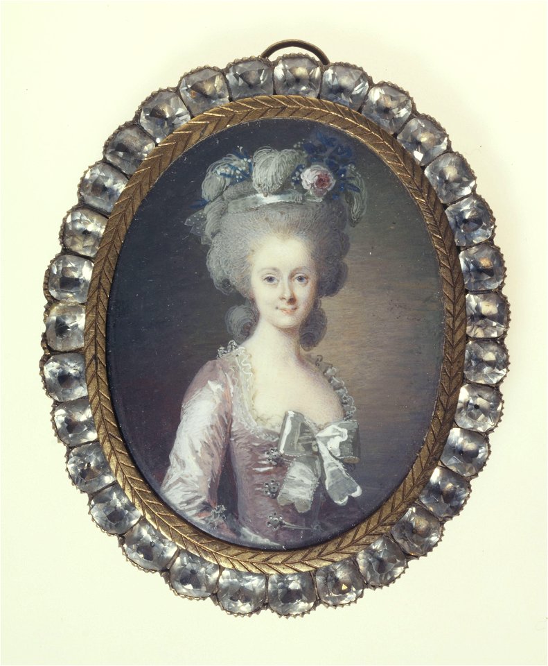 Mosnier, Jean-Laurent - Portrait présumé de la comtesse d'Artois - J 735 - Musée Cognacq-Jay
