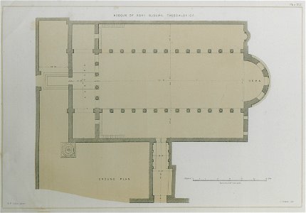 Mosque of Eski Djouma Thessalonica - Texier Charles - 1864