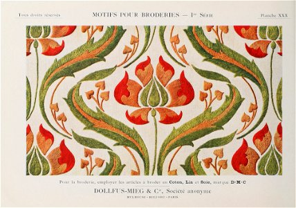 Motifs pour Broderies - 1re série - Planche 30