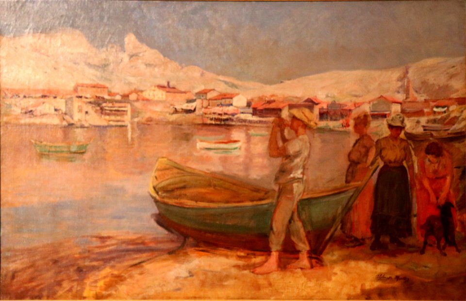 Moutte Alphonse - Le Port des Goudes à Marseille
