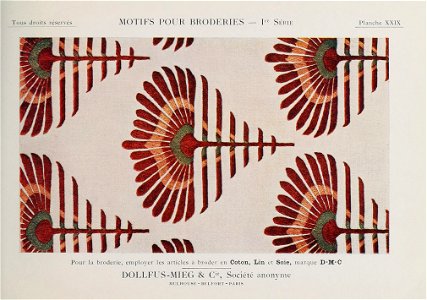 Motifs pour Broderies - 1re série - Planche 29