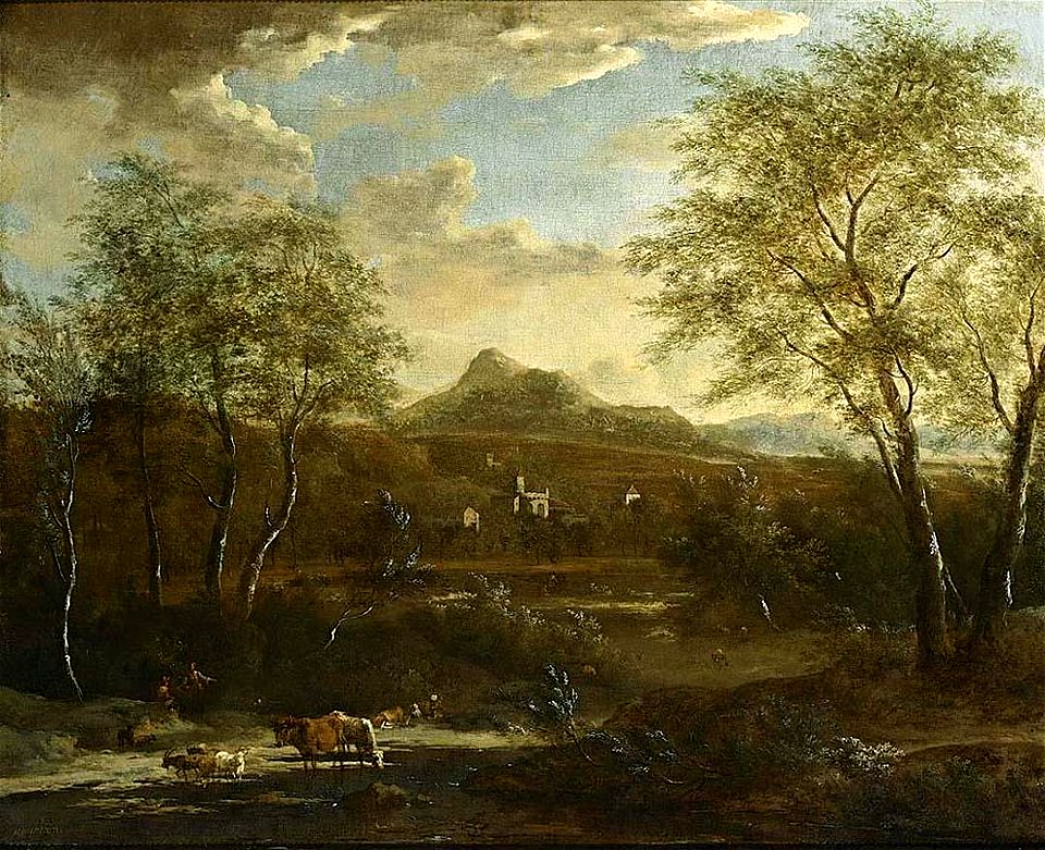 Moucheron - An Extensive Wooded Landscape