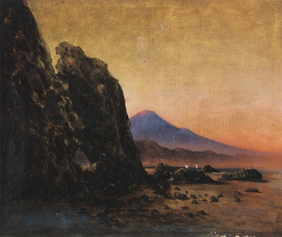 Mount Fuji seen from Tago by Takahashi Yuichi (Kotohira-gu)
