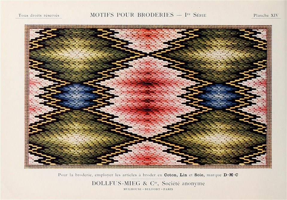 Motifs pour Broderies - 1re série - Planche 14