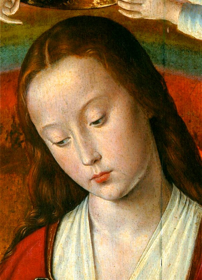 Master of Moulins - The Moulins Triptych (detail of the central panel) - WGA14455
