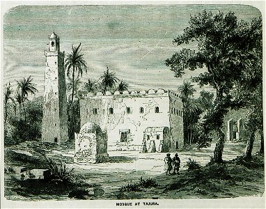 Mosque at Tajura - Ainsworth William Francis - 1870