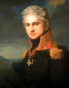 Portrait of Count Pavel Stroganoff (1772-1817). Free illustration for personal and commercial use.