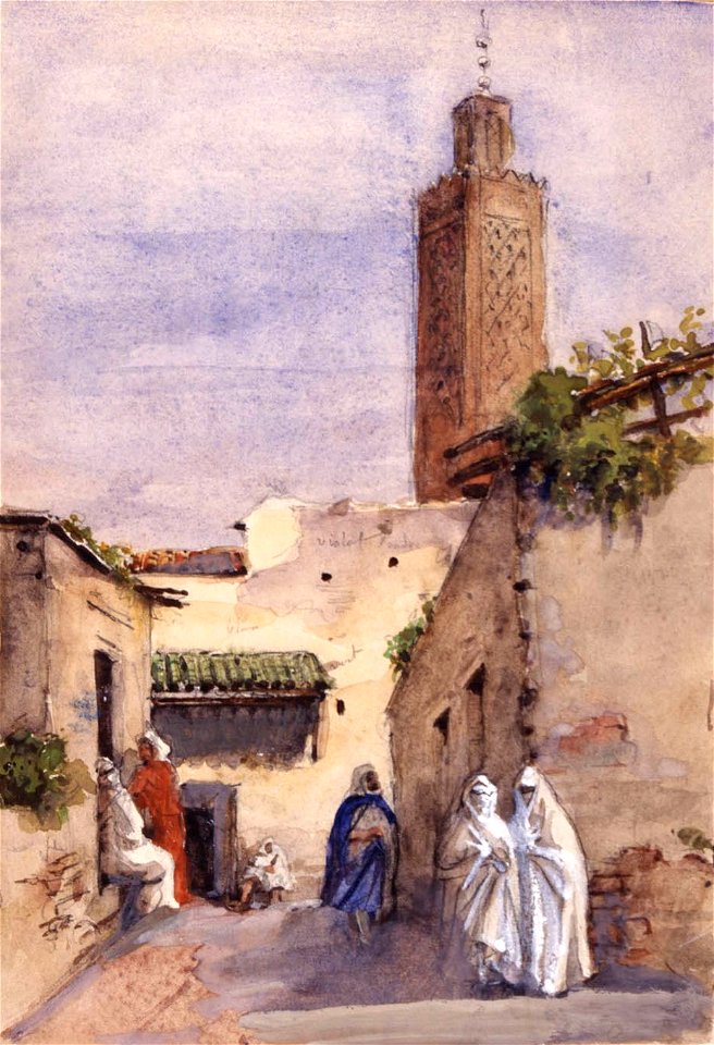 Mosquée Sidi Boumediene en 1886
