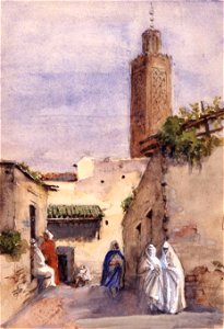 Mosquée Sidi Boumediene en 1886
