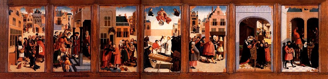 Master of Alkmaar - The Seven Works of Mercy - WGA14367