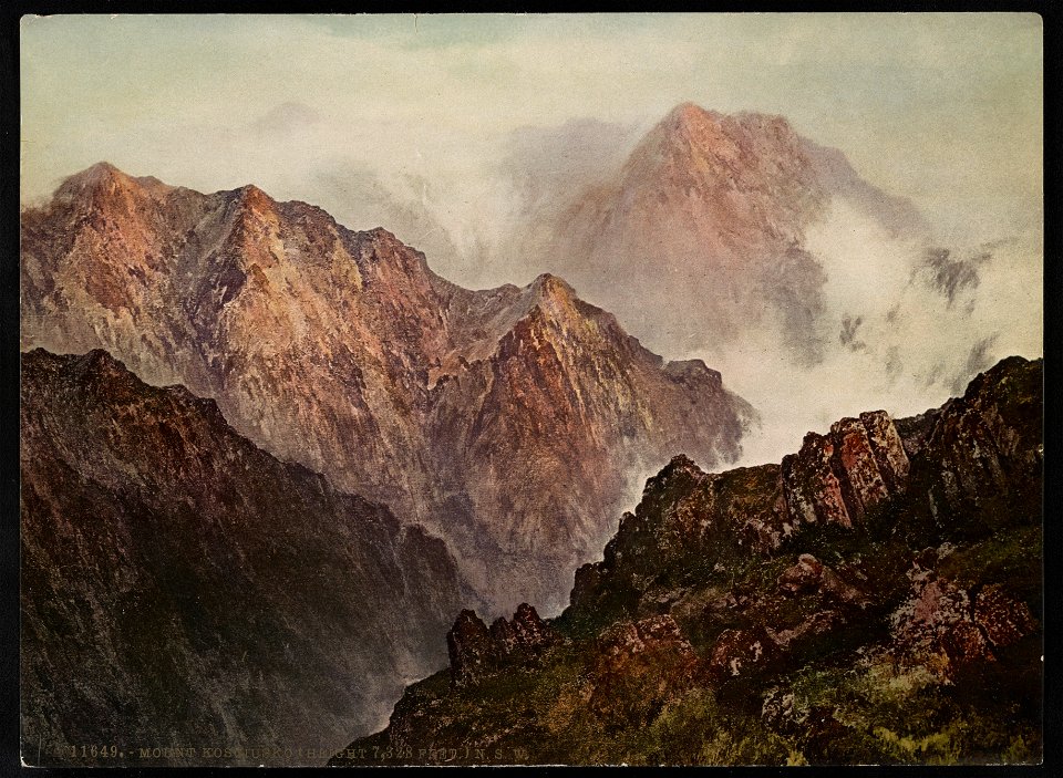 Mount Kosciusko (height 7,328 feet), N.S.W. LCCN2017657837