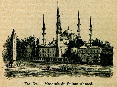 Mosquée du Sultan Ahmed - Beauregard J - 1896