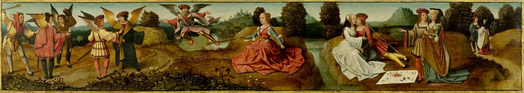 Meister von Frankfurt Allegorie der Liebe