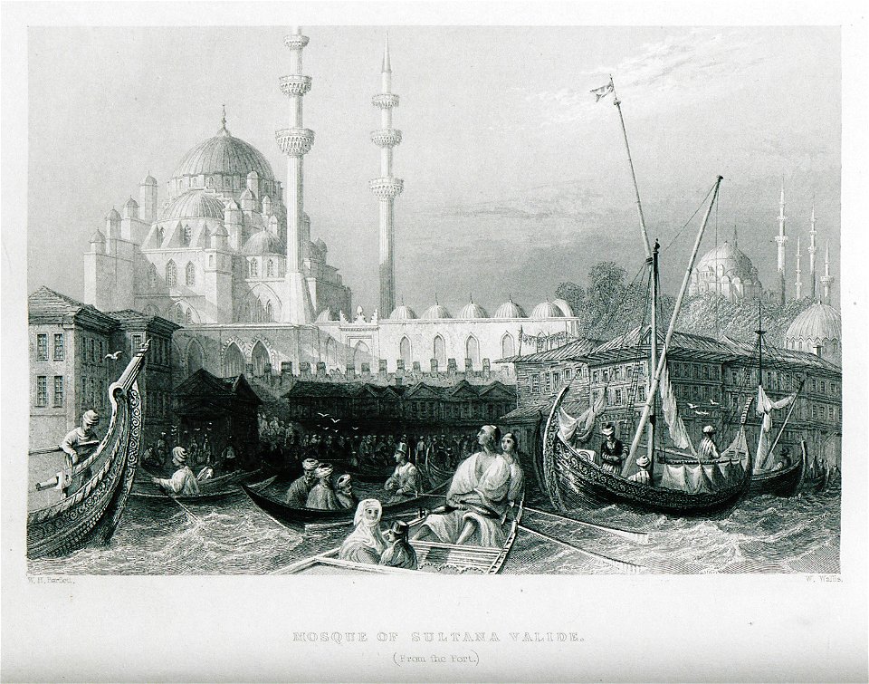 Mosque of Sultana Valide - Pardoe Julia - 1838