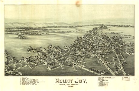 Mount Joy, Lancaster County, Pennsylvania, 1894. LOC 74693165