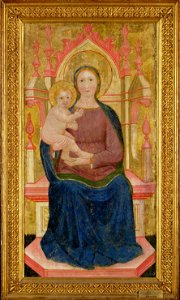 Master of the Bevilacqua Madonna - Enthroned Madonna - y1935-22 - Princeton University Art Museum