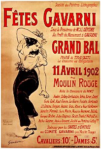 Moulin Rouge 1903. Free illustration for personal and commercial use.