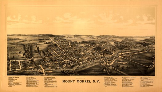 Mount Morris, N.Y. LOC 85693020