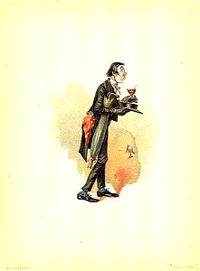 Mr Stiggins 1889 Dickens The Pickwick Papers character by Kyd (Joseph Clayton Clarke)