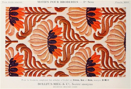 Motifs pour Broderies - 1re série - Planche 26