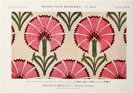 Motifs pour Broderies - 1re série - Planche 28