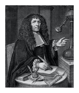 Moyse Charas. Line engraving. Wellcome V0001076 b
