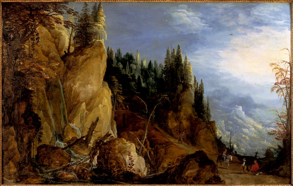 Mountain Landscape (Joos de Momper d.y.) - Nationalmuseum - 17375