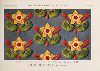 Motifs pour Broderies - 1re série - Planche 31
