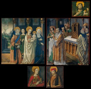 Master of La Seu d'Urgell - Paintings from the doors of the organ from La Seu d'Urgell cathedral - Google Art Project