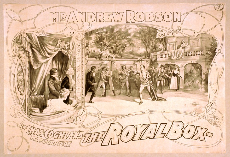 Mr. Andrew Robson in Chas. Coghlan's masterpiece, The royal box LCCN2014636686