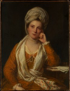 Mrs. Horton, Later Viscountess Maynard by Joshua Reynolds. Free illustration for personal and commercial use.