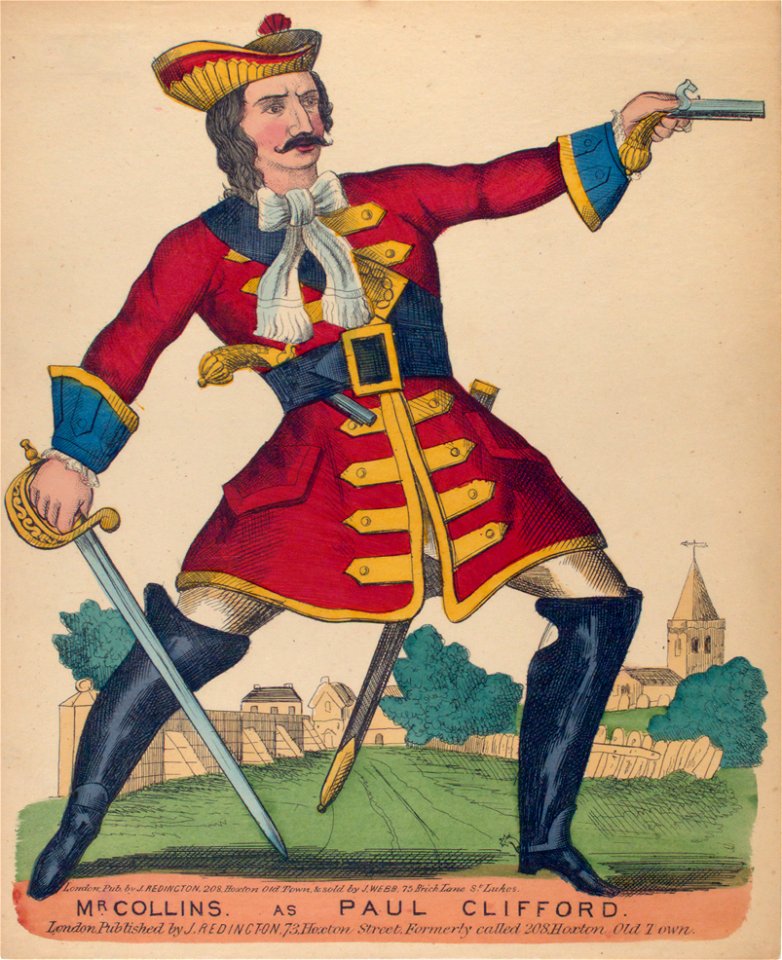 Mr. Collins as Paul Clifford NYPL 1156858