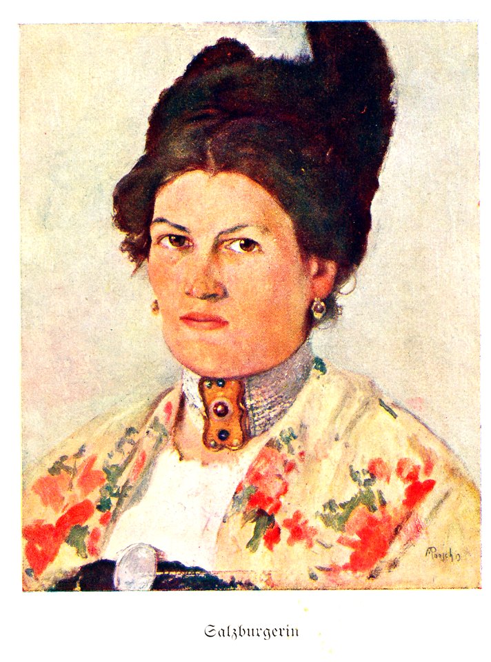 Max von Poosch Salzburgerin 1923 dgE
