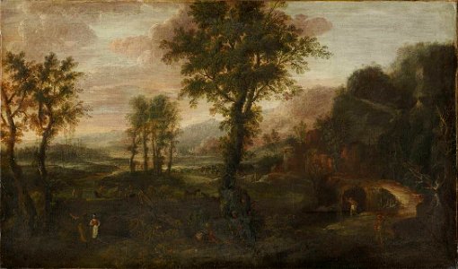 Maximilian Joseph Schinnagl - Abendlandschaft - 6100 - Bavarian State Painting Collections