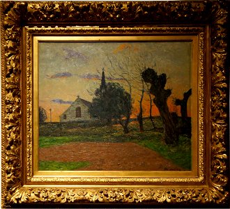 Maxime Maufra Soleil couchant Cadol